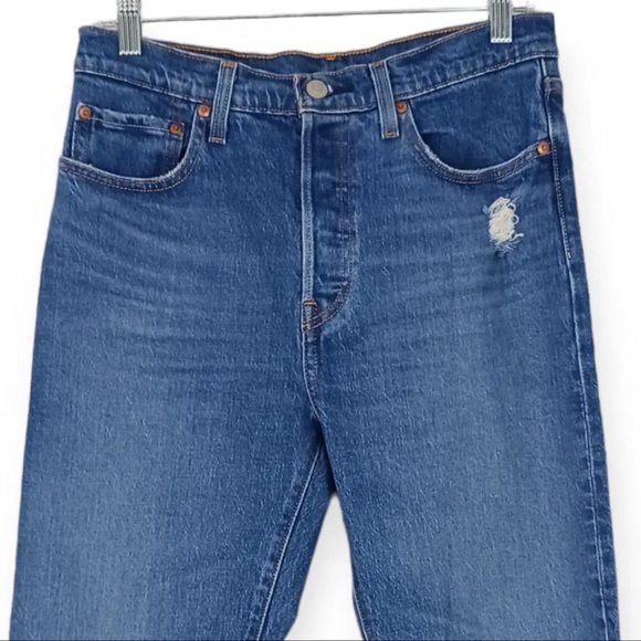 Levi's Premium Denim 501 Crop Jeans 36200-0127 (W26 L26) - Picture 3 of 14